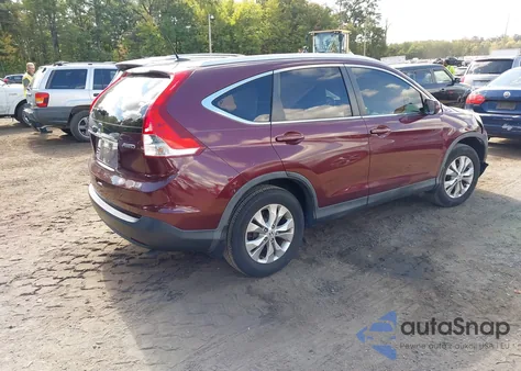 2014 Honda Cr-V Ex-L из США, поврежденный, VIN 5J6RM4H74EL085252